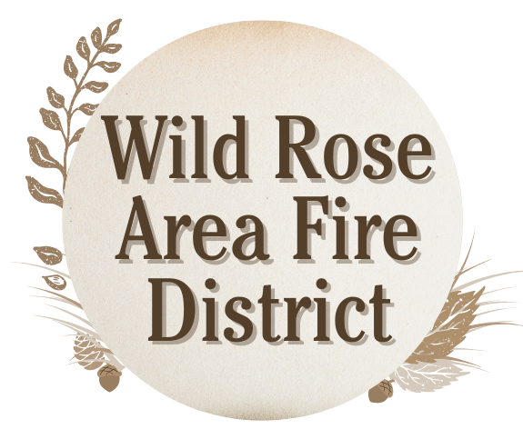 Logo of Wild Rose Area Fire District, symbolizing trusted financial management by Country Bookkeeping